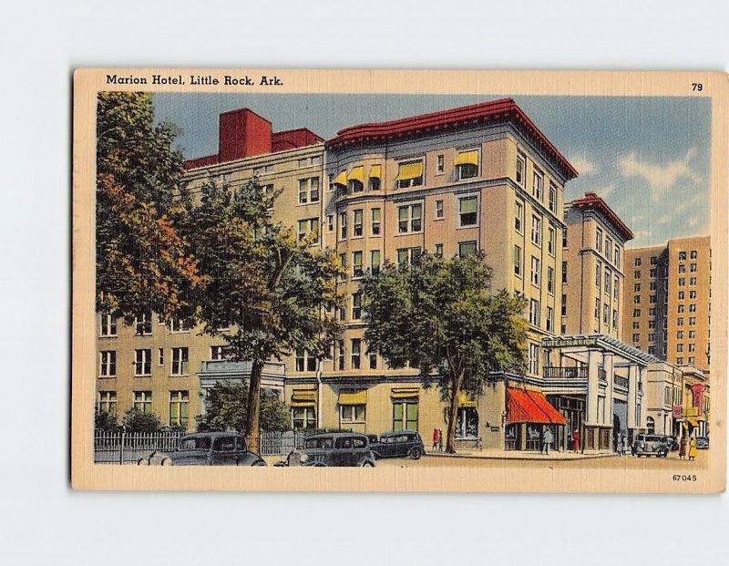 Postcard Marion Hotel, Little Rock, Arkansas