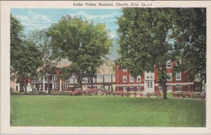 Postcard Cedar Valley Hospital Charles City Iowa IA