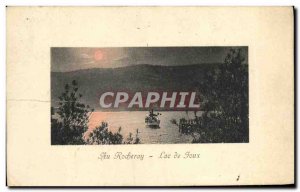 Old Postcard At Roberay Lake Ioux