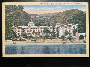 Vintage Postcard 1939 Hotel St. Catherine Santa Catalina Island California (CA)