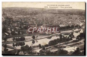 Old Postcard Tour in Franche Comte Besancon General view