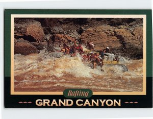 Postcard Rafting in Colorado River Grand Canyon National Park Arizona USA