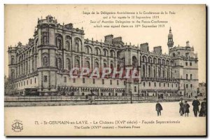 Postcard Old Saint Germain En Laye The Northern Facade castle