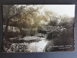 Norfolk SANDRINGHAM Bog Garden & York Cottage Old RP Postcard Ralph Dersingham