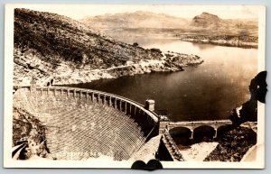 RPPC Roosevelt Dam, Arizona - Postcard 