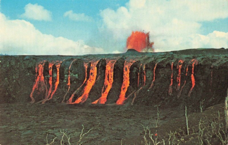 Postcard Alae-Aloi Eruption Hawaii National Park