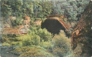 La Crosse Wisconsin Oehler's Cave #24 C-1910 Postcard Kwin & Co 21-6638