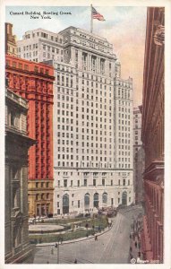 Cunard Building, Manhattan, New York City, Early Postcard, Unused