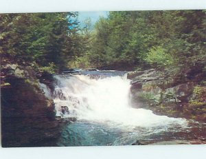 Chrome WATERFALL Bushkill - Near Montague & Stroudsburg & Scranton PA AG3775