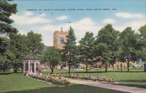 Campus Saint Mary's College Notre Dame South Bend Indiana 1951