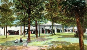 C.1910 Chautauqua Grounds Pavilion in Streator, Illinois Early Postcard P19