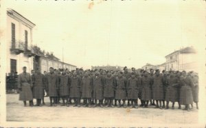 Military Army Group Soldiers RPPC Italy World War 2 1936 WW2  06.10