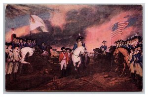 Surrender of Cornwallis John Trumbull Painting US Capitol UNP DB Postcard W22