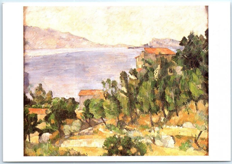 M-80458 L'Estaque By Paul Cézanne L'Estaque France