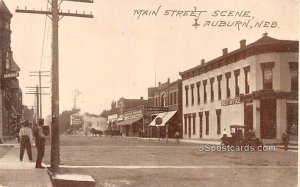 Main Street in Auburn, Nebraska