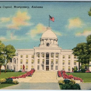 1950 Montgomery, AL Alabama State Capitol Greek Revival Stephen D Button PC A253