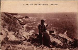 CPA La Pointe du RAZ - Coté Ouest (457641)