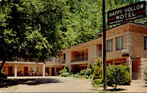 Arkansas Hot Springs The Happy Hollow Motel 1963