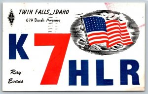 Twin Falls  Idaho   Postcard   1962