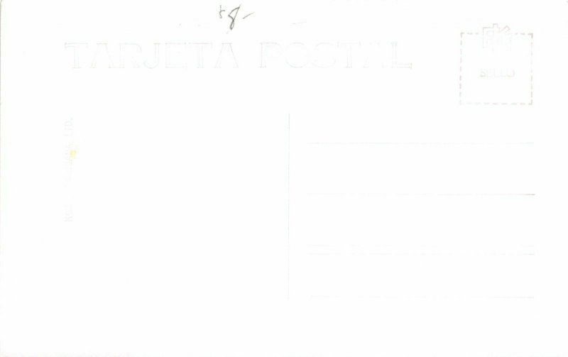 H71/ Postcard Chapultepec Mexico RPPC c1940s Restaurant Hupfer 89