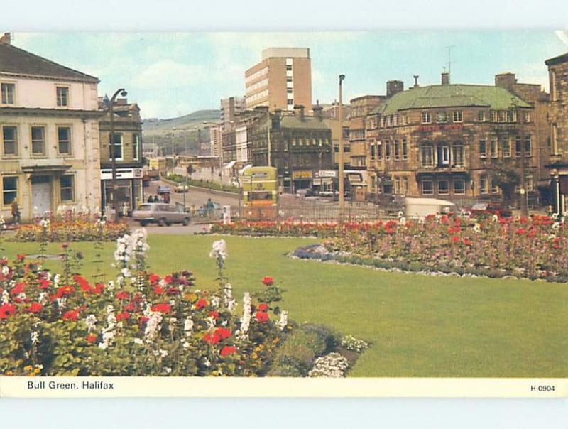 Unused Pre-1980 STREET SCENE Halifax - West Yorkshire England UK F0454