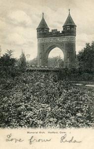 CT - Hartford, Memorial Arch