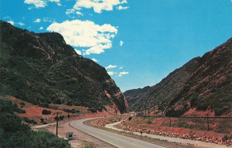 Postcard Spanish Fork Canyon Utah
