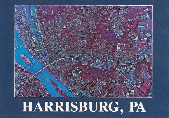 Pennsylvania Harrisburg Satellite View