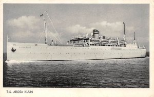 TS Arosa Kulm Arosa Line Ship 1954 