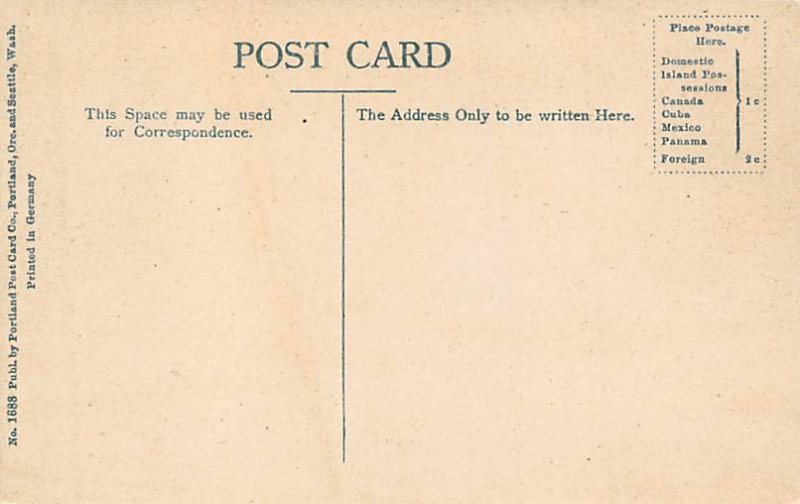 Military Camps Post Card Soldiers' Quarters Vancouver Barracks Vancouver...