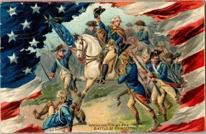 Tucks 156 Washington's Birthday Battle of Princeton c1909 Vintage Postcard U21