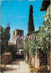 Postcard Modern Ardeche Picturesque Church of Niegles (twelfth century) has L...