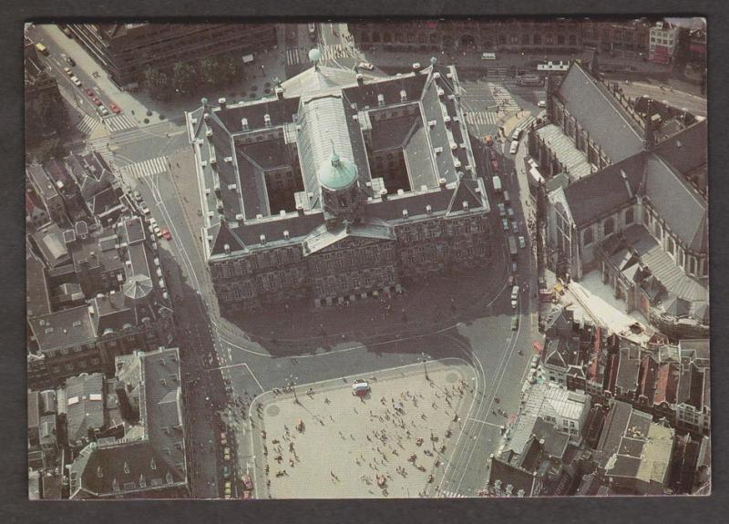 Aerial View Royal Palace, Amsterdam - Unused