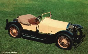 Vintage Postcard 1920 Stutz Bearcat Sports Car WWI Automobile Transportation