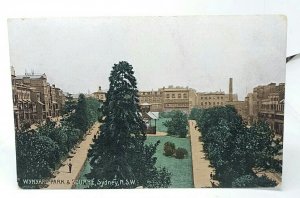 Wynyard Park & Square Sydney NSW Australia Vintage Postcard c1910