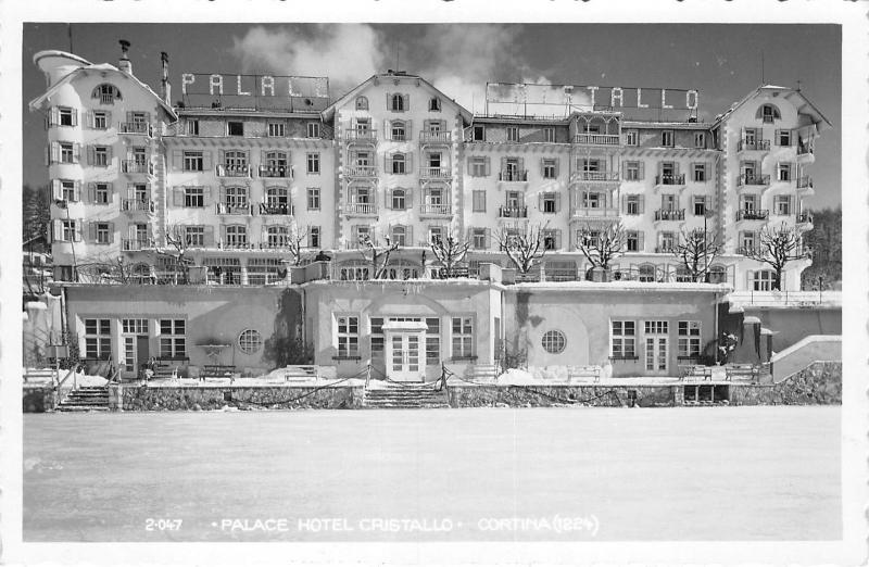 B39520 Palace Hotel Cristallo Cortina  italy