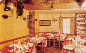 Washington DC Tally Ho Restaurant Dining Room Vintage Postcard JF686573 