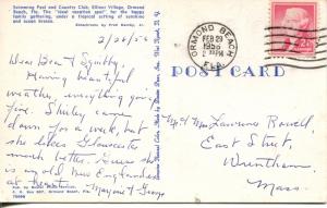 Ormond Beach Florida FL - Ellinor Village Country Club - 1956 Postcard- 552