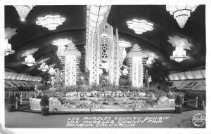 RPPC Los Angeles County Fair Exhibit Pomona, CA Frashers c1930s Vintage Postcard