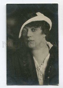 3068068 RUSSIA Theatre Actress MIRONOVA Vintage REAL PHOTO 1917