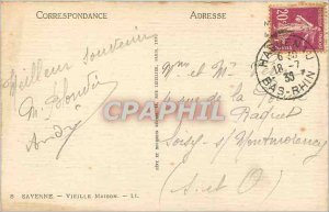 Old Postcard 8 saverne old house