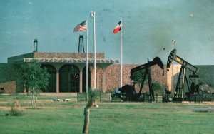Vintage Postcard Permian Basin Petroleum Museum Library And Hall Midland Texas
