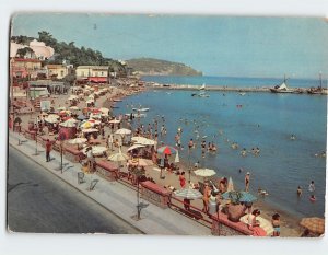 Postcard The beach, Casamicciola Terme, Italy