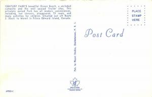 Morell Prince Edward Island Canada 1960s Postcard Century Trailer Park Campsite