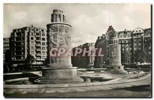 Old Postcard Fountains Paris Porte de Saint Cloud