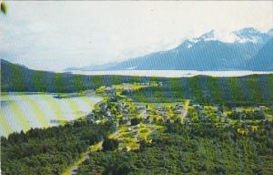 Alaska Haines and Port Chilkott Aerial View
