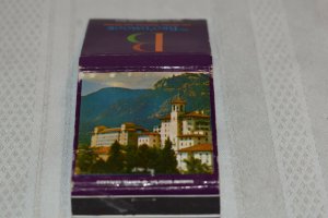 The Broadmoor Colorado Springs Colorado 30 Strike Matchbook Cover