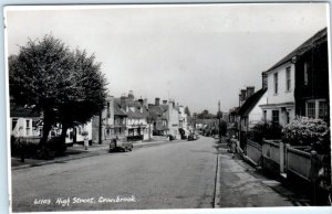 RPPC  CRANBROOK, Turnbridge Wells  UK    HIGH STREET Scene  c1950s  Postcard