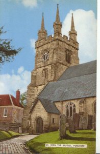 Kent Postcard -  St John The Baptist - Penshurst - Ref 346A