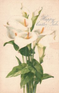 Vintage Postcard 1910's Happy Easter Tide Holiday Special Celebration Wishes 